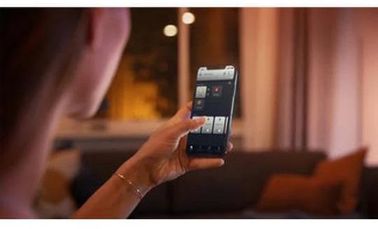 Actual product image Philips Hue White BT (E14, 5.50 W, 470 lm, 1 x, F)