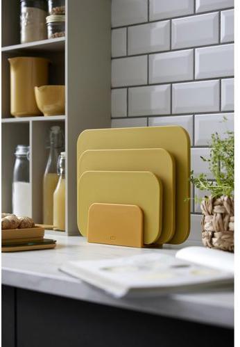 Actual product image Rosti Choptima 3-piece cutting board set, curry