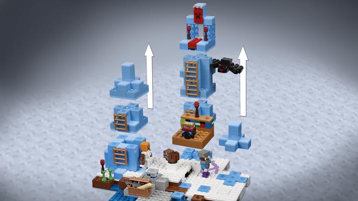 Produktbild LEGO Minecraft Türme aus Eis (21131, LEGO Minecraft)