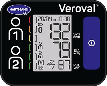 Immagine prodotto Hartmann Veroval Compact + Bmg Hg (Misuratore di pressione sanguigna da polso)