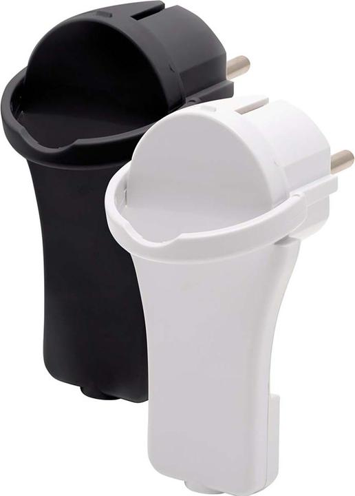 Produktbild Brennenstuhl Kurzverlängerungsleitung mit Winkel-Flachstecker 2m H05VV-F3G1.5 schwarz (2 m, CEE 7/4)