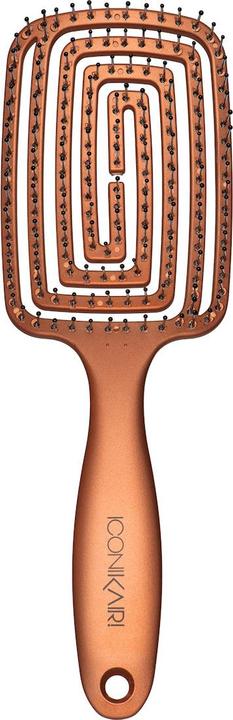 Actual product image Iconikair Hair Brush Blow-Dry Brush Classic GLAM EDITION, Scalp Massage Brush, Detangler Brush, Hair Brush