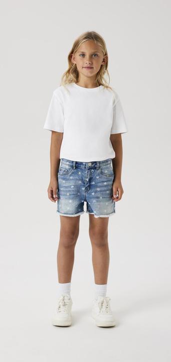 Immagine prodotto Name it Pantaloncini in denim con vestibilità mamma (116)