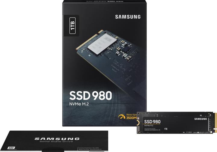 Image du produit Samsung SSD 980 (1000 Go, M.2 2280)