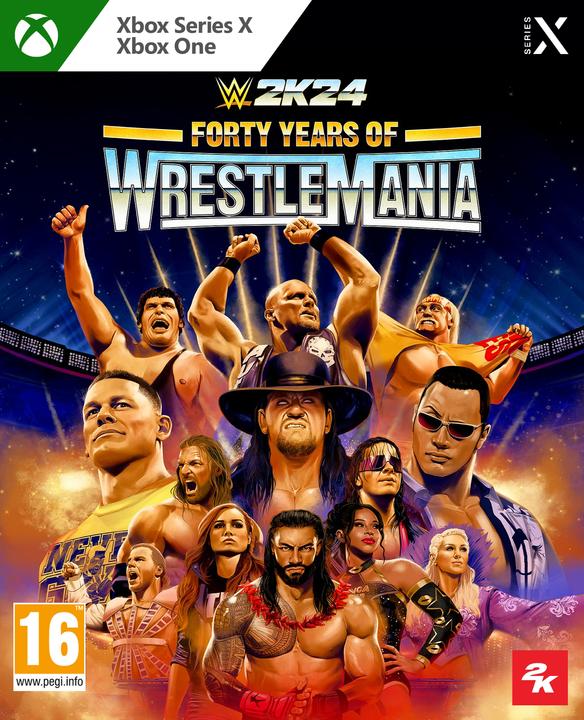 Image du produit Microsoft Code de téléchargement Xbox WWE 2K24 40 Years of Wrestlemania Edition (Xbox Series X, Xbox Series S, Xbox One X, Xbox One S)