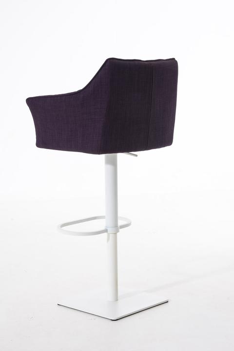 Actual product image CLP Bar Stool Damaso W Fabric, Purple
