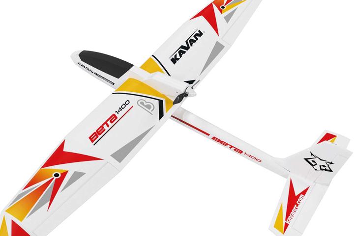 Image du produit Kavan Beta 1400 RTF rouge (Planeur motorisé)