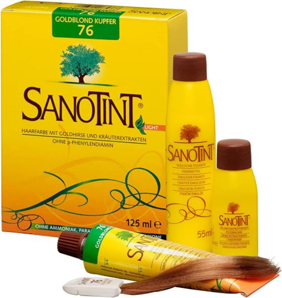 Produktbild Sanotint Sensitive Light Haarfarbe 76 bernstein (76 bernstein)