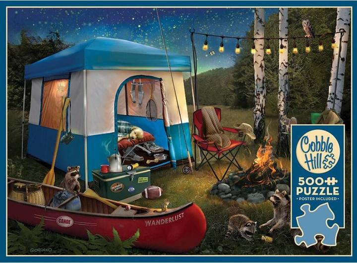 Actual product image Cobble Hill Puzzle Wanderlust 500 Teile (500 pieces)