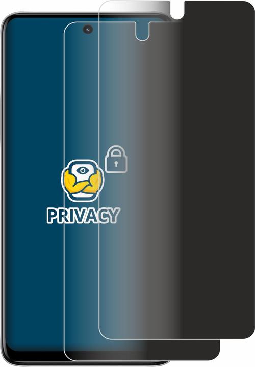 Produktbild BROTECT Sichtschutzfolie Anti-Spy Privacy Folie Blaulicht-Schutz (2 Stück, Motorola Moto E32)