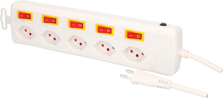 Produktbild Max Hauri Multi-Switch mit Schalter (5 x, Typ 13, 1.50 m)
