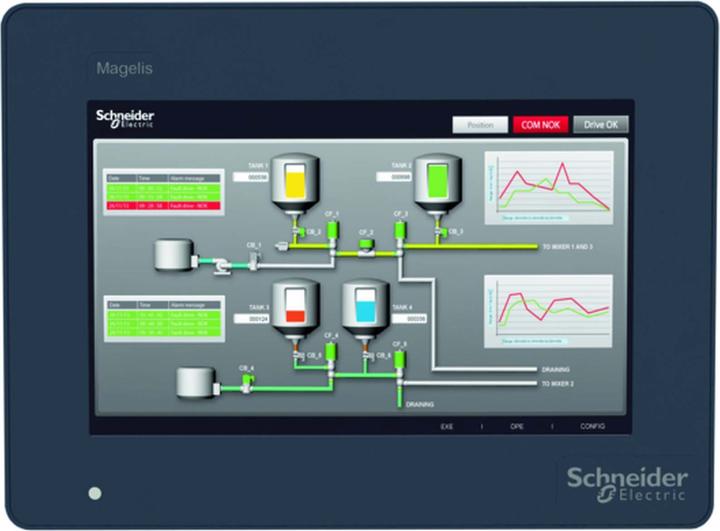 Actual product image Schneider Electric 7" Wide Touch Advanced Display WVGA
