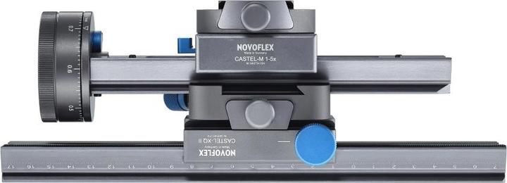 Produktbild Novoflex Castel M Einstellschlitten mit Fokusrad (Stativschlitten)
