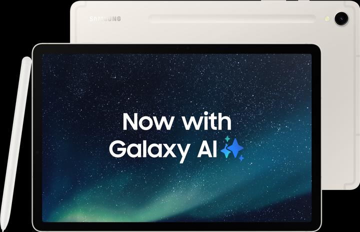 Samsung Galaxy Tab S9 WiFi (Alleen WLAN, 11", 256 GB, Beige)