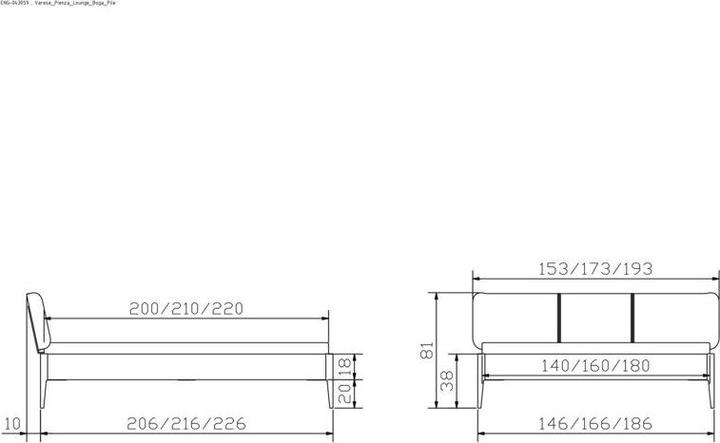 Produktbild Hasena Varese 20 (140 x 200 cm)