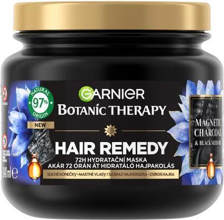 Garnier Moisturizing mask for oily hair and dry hair ends Botanic Therapy Magnetic Charcoal ( Hair (340 ml)