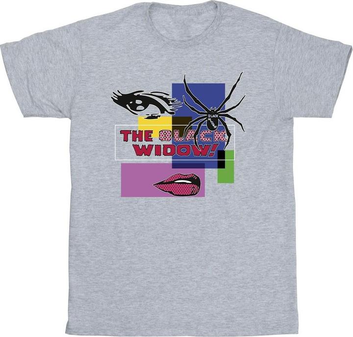 Immagine prodotto Black Widow Pop Art Maglietta Uomo (S)