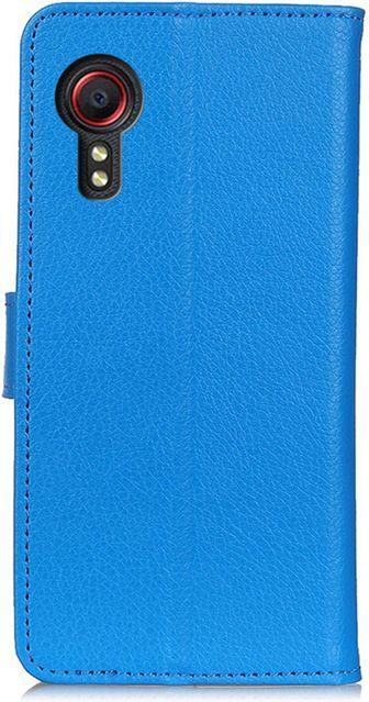 Actual product image MU Classic Litchi Leather Bookcover Series (Samsung Galaxy Xcover 7)