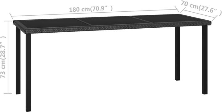 Produktbild VidaXL Santiago (180 cm)