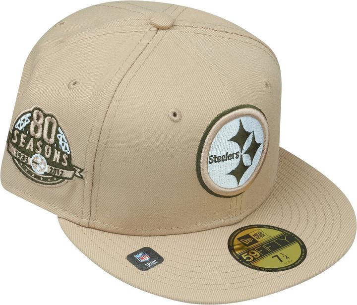 Produktbild New Era 59Fifty Cap ANNIVERSARY Pittsburgh Steelers - 7 3/8 (7 3/8)