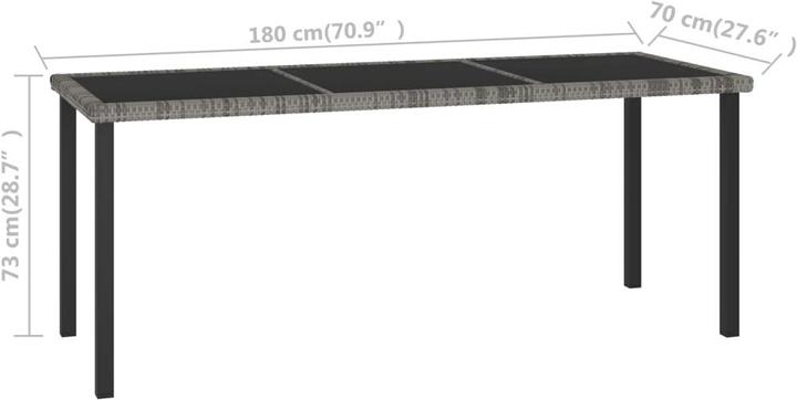 Actual product image VidaXL Santiago (180 cm)