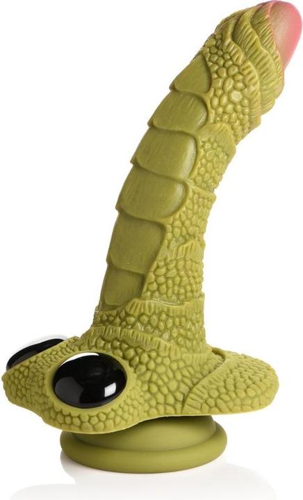 Image du produit Creature Cocks Swamp Monster Scaly Silicone Dildo - Black