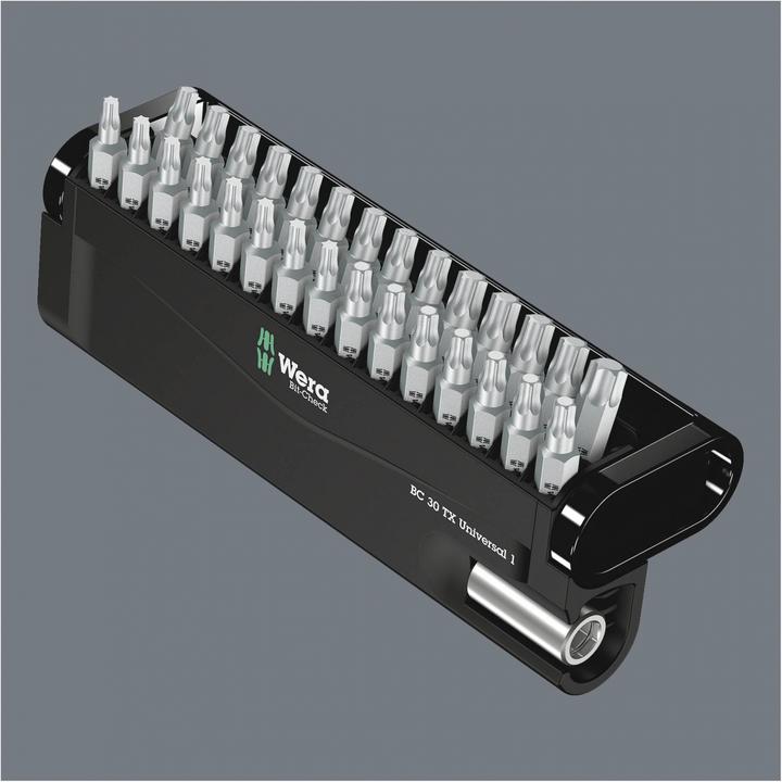Produktbild Wera Bit-Check 30 TX Universal 1 (Innensechsrund TX M10, Innensechsrund TX M15, Innensechsrund TX M20, Innensechsrund TX M30, Innensechsrund TX M25, Innensechsrund TX M40)