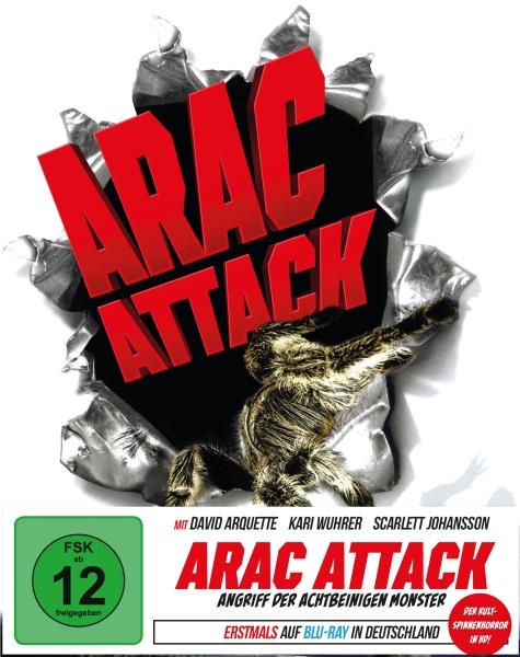 Plaion Arac Attack - L'attaque des monstres à huit pattes (Blu-ray, 2002, Allemand)