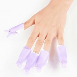 Actual product image essence Nagellackentferner Studio Nails UV Gel Nail Clips 5 Stück