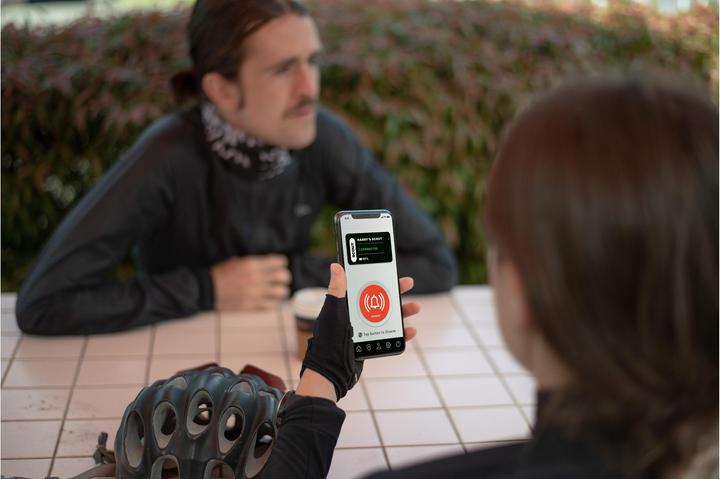 Actual product image knog. Special lock Scout Bike Alarm & Finder (iOS)