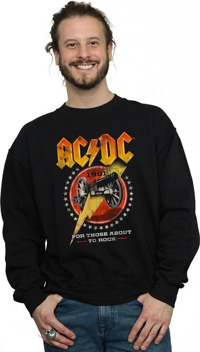 Produktbild AC/DC Sweatshirt aus Baumwolle For Those About To Rock 1981 (4XL)