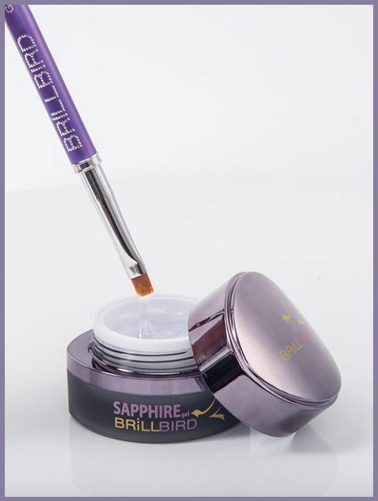 Produktbild BrillBird Sapphire Gel 15ml (Gel-Effekt Nagellack)