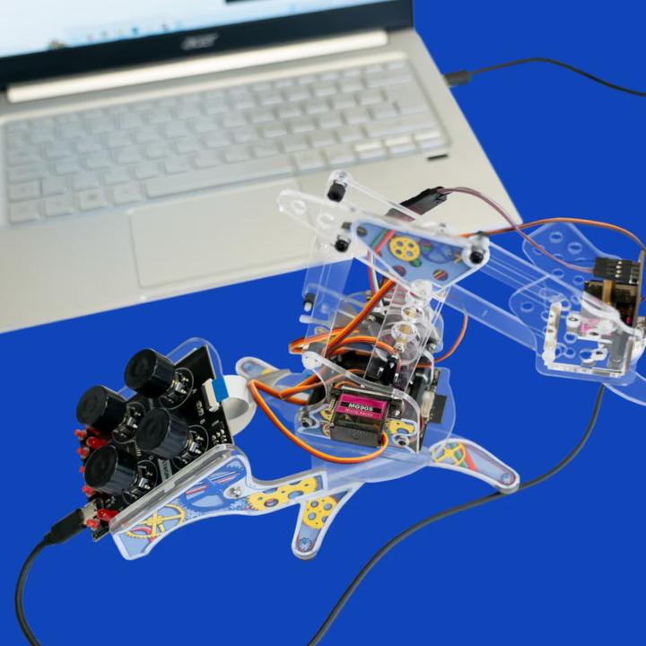 Produktbild CircuitMess Armstrong Roboterarm Elektronik Bausatz