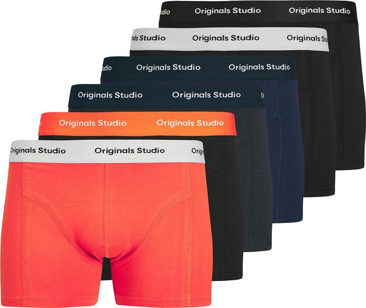 Produktbild Jack & Jones 6er Pack Vesterbro Solid Retro Short / Pant (L, 6er Pack)