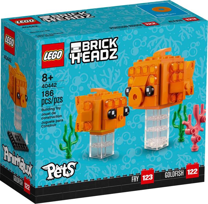 Image du produit LEGO Poisson rouge (40442, LEGO Brickheadz)