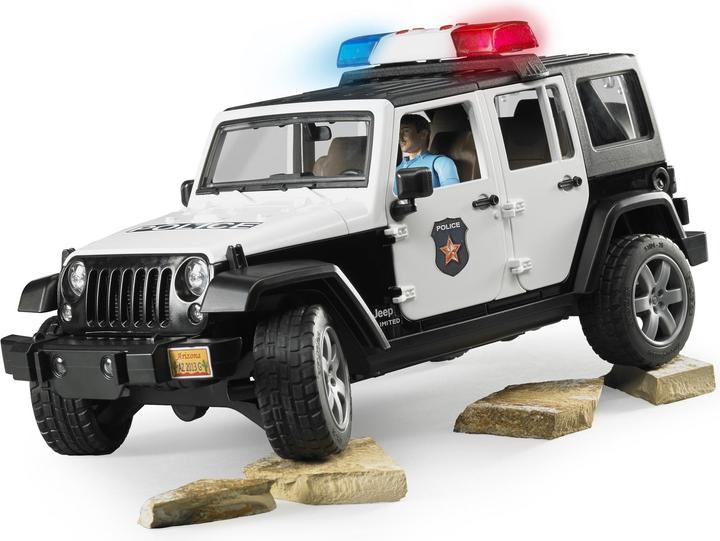Actual product image Bruder Unlimited Rubicon Police
