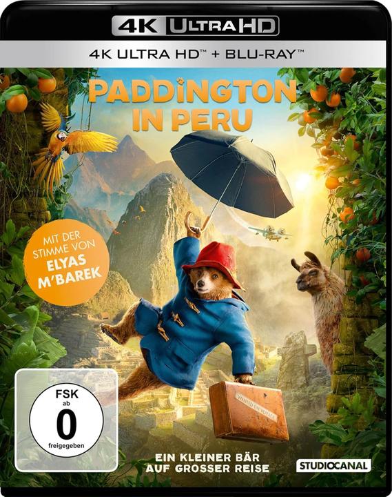 Paddington in Peru (Blu-ray, 20250515, Englisch, Deutsch)