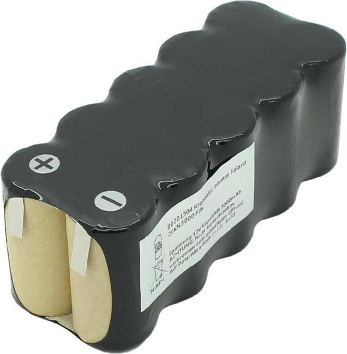 Image du produit AccuCell Akku Falard 20xN3000-FAL (12 V, 3000 mAh)