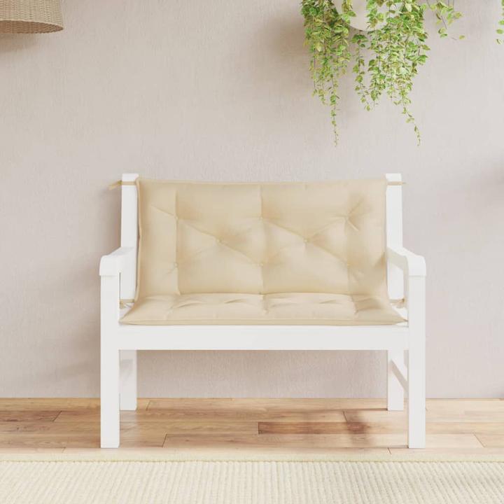 Immagine prodotto VidaXL Cuscini per panca da giardino 2 pezzi. Tessuto O x Ford (100 x 50 x 7 cm)