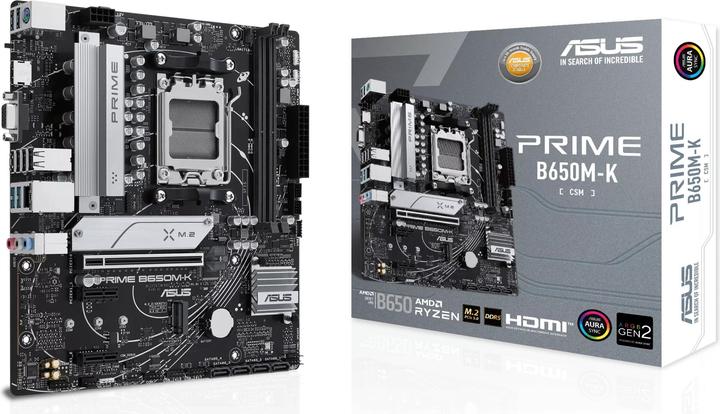 Productafbeelding ASUS Prime B650M-K (AM5, AMD B650, mATX)