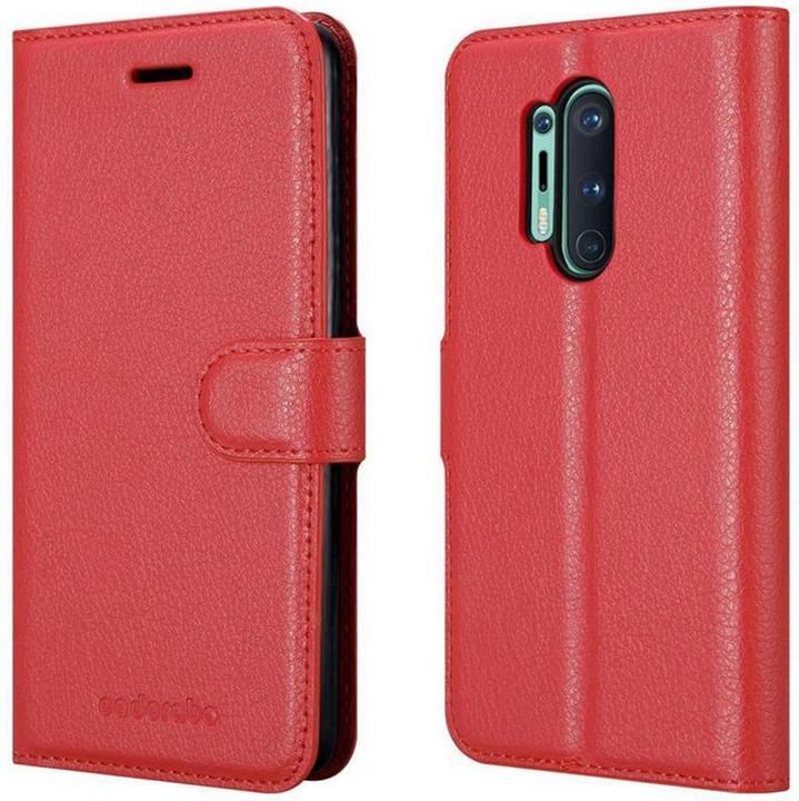 Actual product image Cadorabo Book with stand function cover (OnePlus 8 Pro)