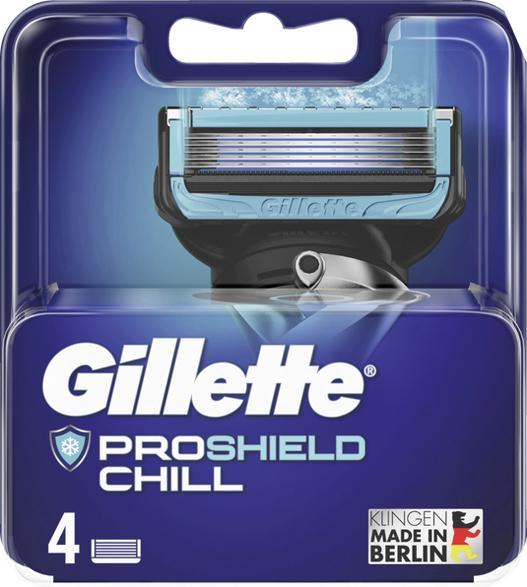 Produktbild Gillette Ersatzklingen Proshield Chill, 4er Pack (4 x)