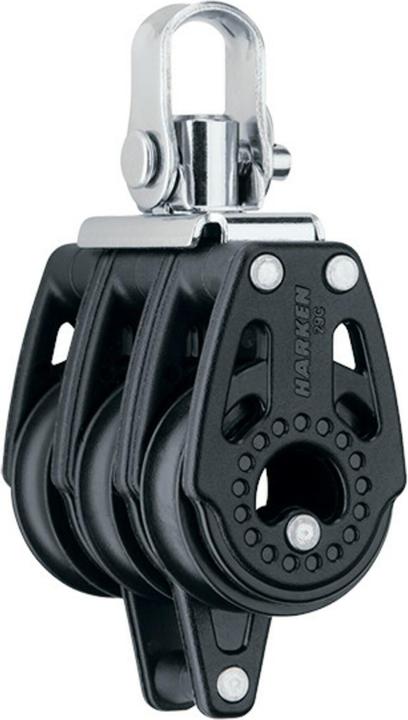 Harken Bloc de trois disques/vortex/chien de garde