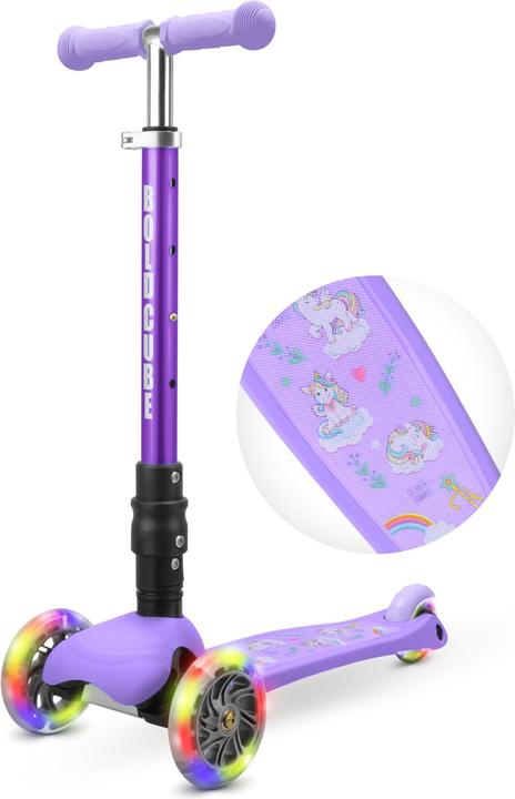 Boldcube Teeny Fold 3-Rad-Roller – Einhorn