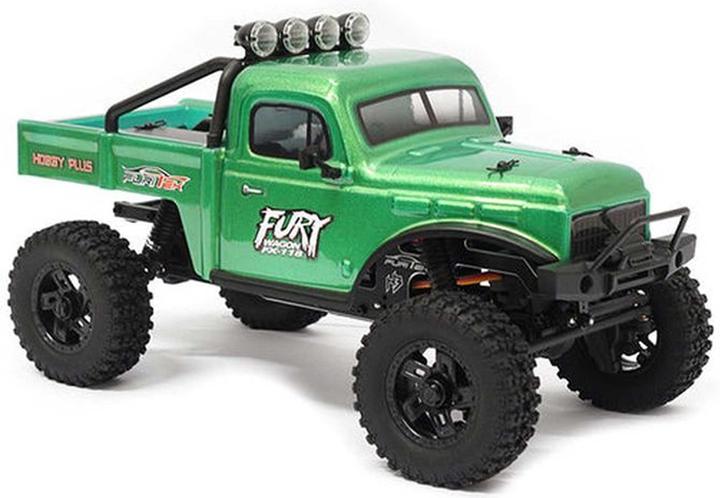 Image du produit Furitek FX118 FURY WAGON RTR VERT BRUSHLESS 1/18 RC CRAWLER KIT (RTR Prêt à fonctionner)