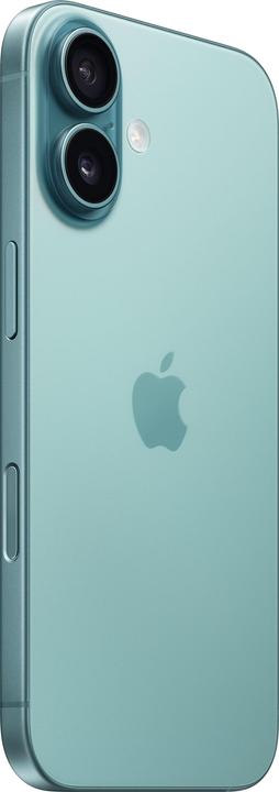 Image du produit Apple iPhone 16 (128 Go, Bleu sarcelle, 6.10", SIM + eSIM, 48 Mpx, 5G)