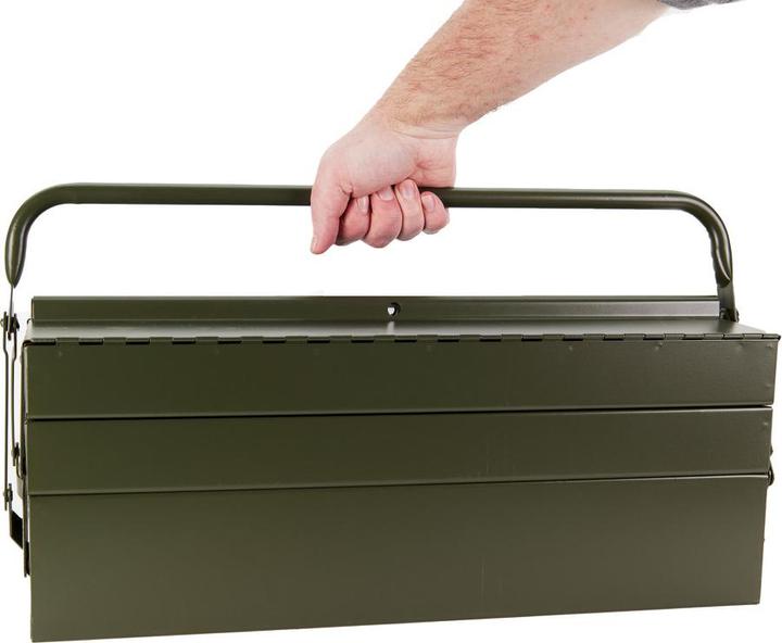 Image du produit Dönges Boîte à outils, 530 x 210 x 210 mm, cinq compartiments, nombre de compartiments 8 (5 pièces)