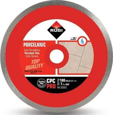 Actual product image Dierre Dianmant disc CPC 180 Pro Ø180mm for porcelain stoneware wet