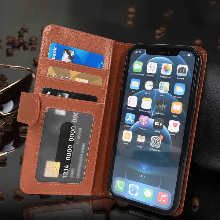 Actual product image Cadorabo 3 card slots sleeve (Apple iPhone 13 Pro Max)