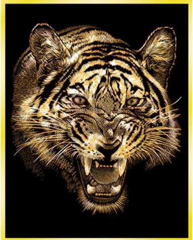 Essdee Schabkarton Gold (10 x)